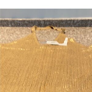 BCBGMaxAzria Tan Knit Detail